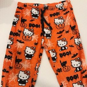 Hello Kitty Halloween Pajama Pants. Size XL.